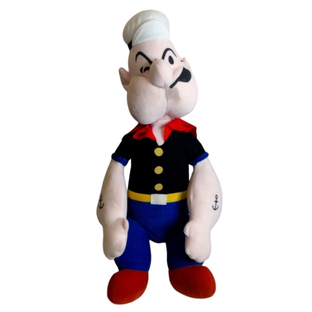 Popeye The Sailor Man 1992 Vintage Stuffed 19" Plush/Flaw